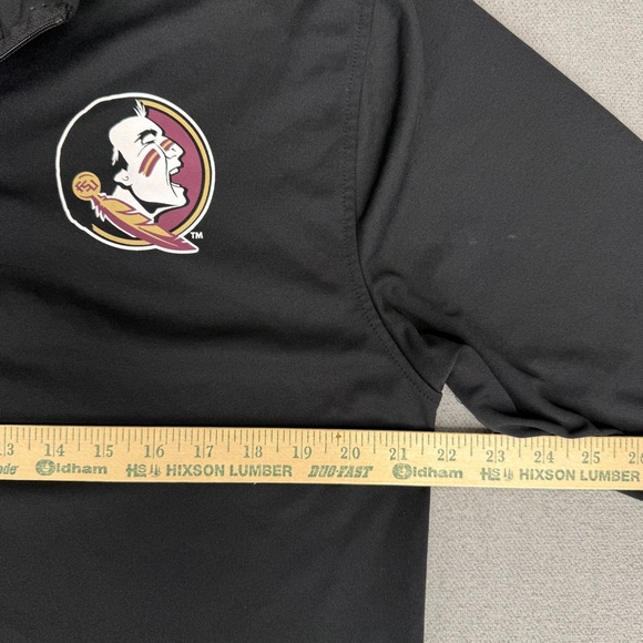 Florida State Seminoles Men’s Large Shirt 1/4 Zip FSU Long Sleeve Performance - Picture 6 of 9